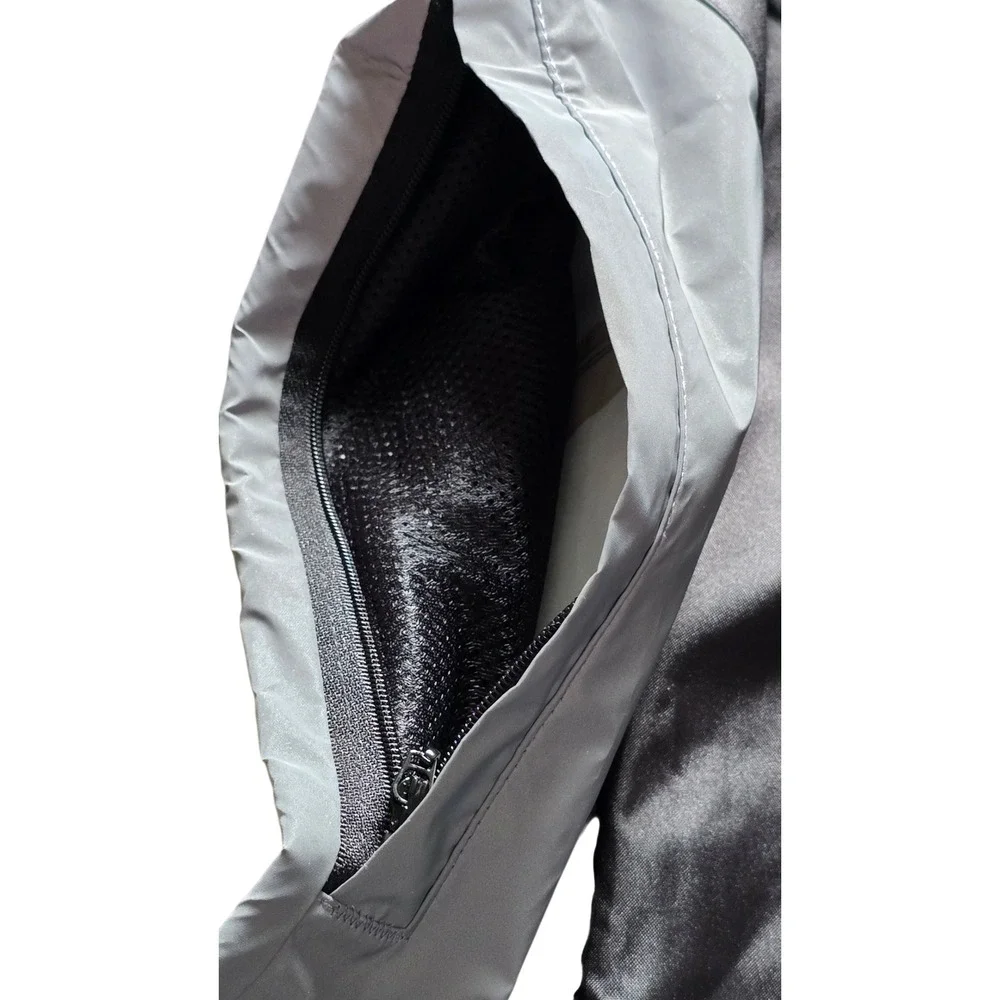 Proviz Nightrider Cycling Jacket Womens Size 8 Running Reflective Black Gray - Picture 4 of 12